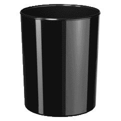 Han - Papelera iLine 13 litros redonda negra
