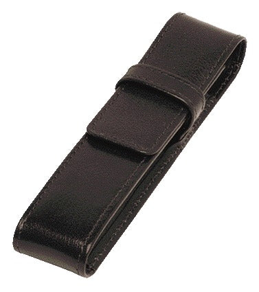 Van der Spek - Pennenetui 321 buffelleer 1dlg zwart