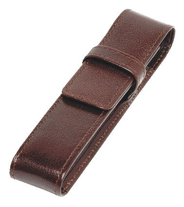 Van der Spek - Estuche escolar 321 1 pieza piel de búfalo marrón