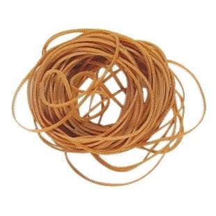 Standard Rubber Band - Elastiek standard 14 50x1.5mm 500gr 2600st bruin