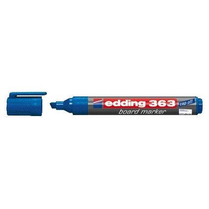 Edding - Whiteboardmarker 363 schuin 1-5mm blauw | 10 stuks