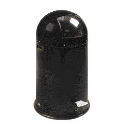EKO - Pattumiera Kickcan 33 litri nero opaco