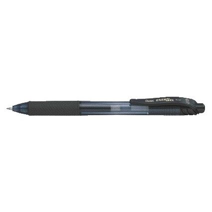 Pentel - Gel escritor bl107 energel-x m negro | 12 piezas