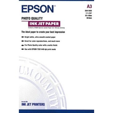 Epson - Carta Inkjet s041068 a3 104gr