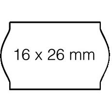 Open-Data - Etichetta prezzo 16x26mm S14/Judo removibile bianca