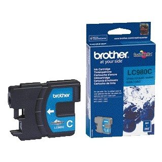 Brother - Inktcartridge LC-980C blauw