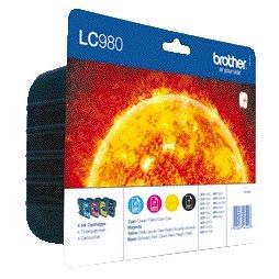 Brother - Ink cartridge LC-980VALBP black + 3 colors