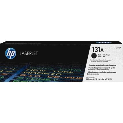 HP - Cartucho de tóner cf210a 131a negro