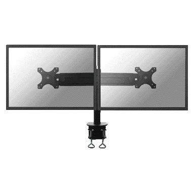 Neomounts - Monitorarm D700D 2x19-30 met klem zwart