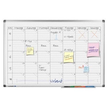 Legamaster - Tableau de planification planificateur de projet premium 60x90cm