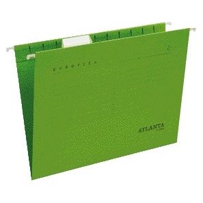 Quantore - Hanging folder Djois flex recycled A4 V-bottom green | 25 pieces