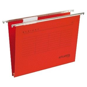Djois - Hanging folder folio frontal recycled U-bottom red