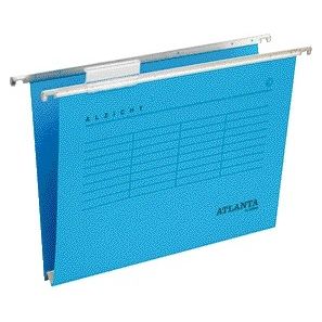Djois - Hanging folder folio frontal recycled U-bottom blue | 25 pieces