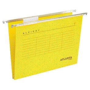 Djois - Hanging folder A4 frontal recycled U-bottom yellow