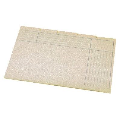 Djois - Sorteermap atl folia 5 vakken 180gr gl | 25 stuks