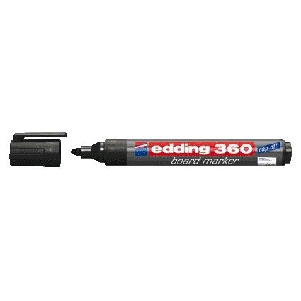 Edding - Whiteboardmarker 360 rond 1.5-3mm zwart