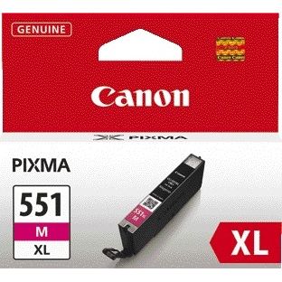 Canon - CLI-551XL inktcartridge 1 stuk(s) Origineel Hoog (XL) rendement Foto magenta