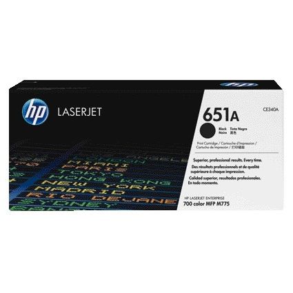 HP - 651A originele zwarte LaserJet tonercartridge