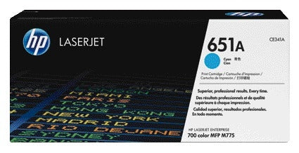 HP - Cartouche toner ce341a 651a bleu