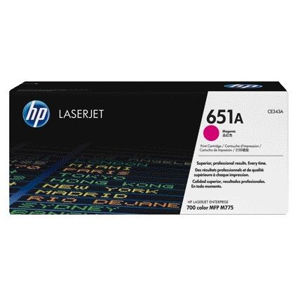 HP - Cartuccia toner ce343a 651a rosso
