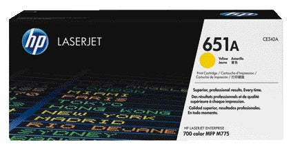 HP - 651A originele gele LaserJet tonercartridge