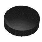 MAUL - Aimant Solide 20mm 300gr noir 10 pièces