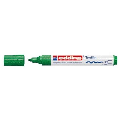 Edding - Textielmarker 4500 rond 2-3mm groen