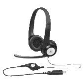 Logitech - Headset H390 schwarz