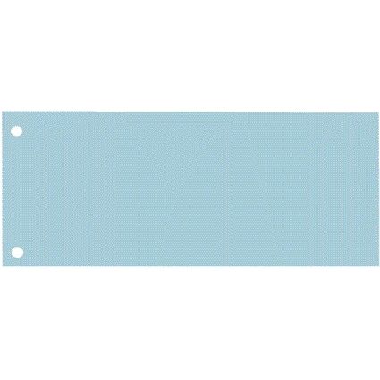 Oxford - Striscia divisoria stretta 240x105mm 190gr blu 100 pezzi