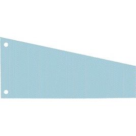 Oxford - Tira divisoria trapecio 240x105/55mm 190gr azul 100 piezas
