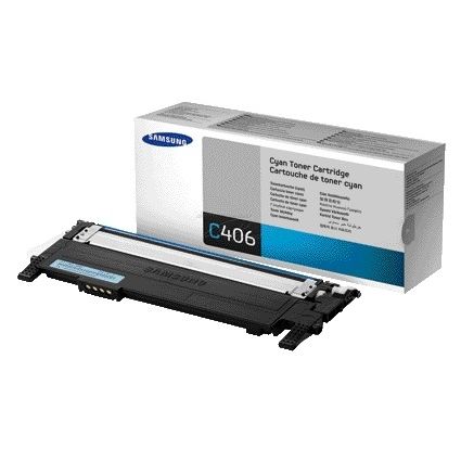 Samsung - Cartouche toner sam/hp clt-c406s bleu