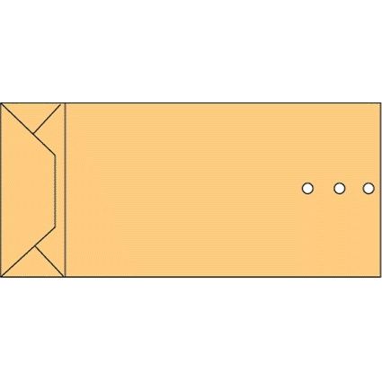 Quantore - Envelop monsterzak 120x285x50mm 120gr/m2 br 250 stuks