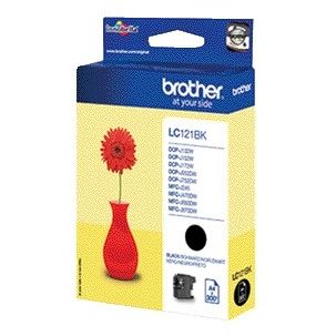Brother - Inktcartridge LC-121BK zwart