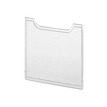 Exacompta - Afdekplaat folderhouder a4 stnd hglas