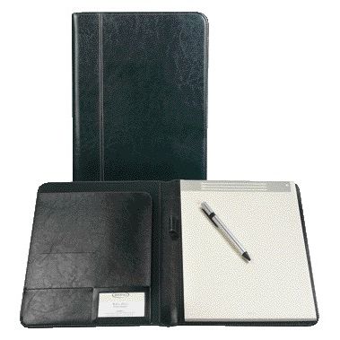 Brepols - Schrijfmap palermo a4 + schrijfblok zwart