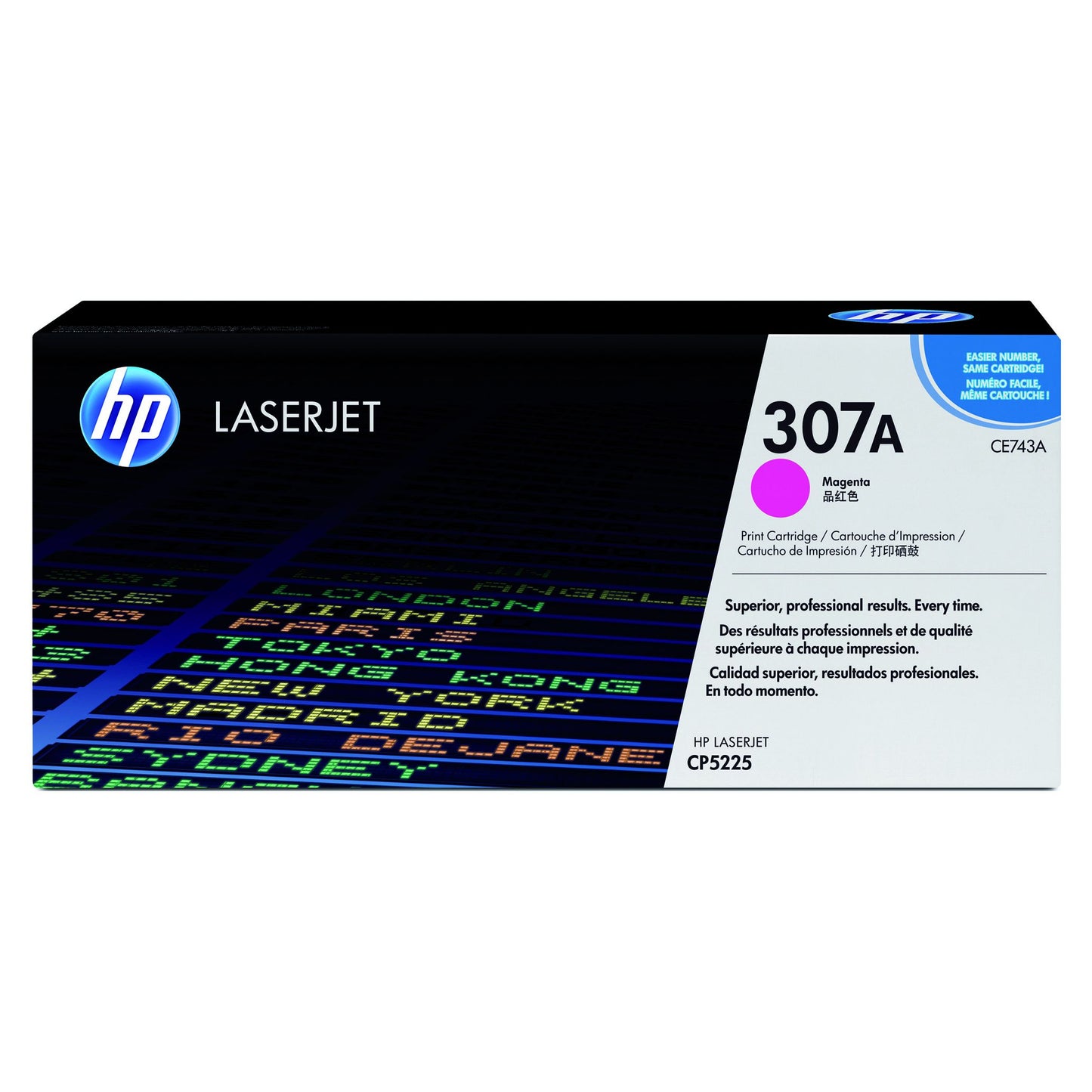 HP - toner 307A, 7.300 pagine, OEM CE743A, magenta