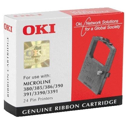 OKI - Lint 09002309 voor ML390/391 zwart | 12 stuks