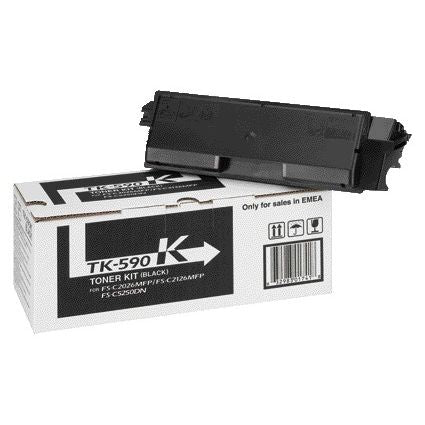 Kyocera - TK-590K tonercartridge 1 stuk(s) Origineel Zwart