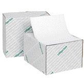 Rillprint - Papier informatique 240x12 vierge LP 2V 60/57gr 1000 feuilles
