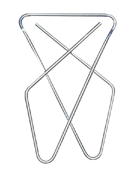 Büroklammer LPC - Schmetterlingsklammer Nr. 10/40 mm, verzinkt, Schachtel mit 50 Klammern