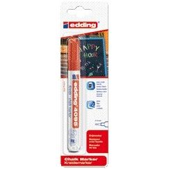 Edding - Krijtstift 4095 rond 2-3mm rood | 10 stuks