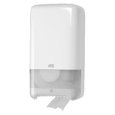 Tork - Toiletpapierdispenser t6 medium duo wit