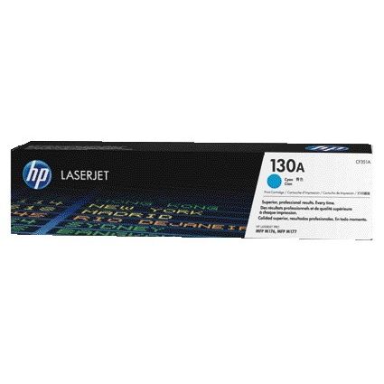 HP - Cartucho de tóner cf351a 130a azul