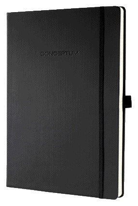 Sigel - Notebook Conceptum Pure A4+ line black