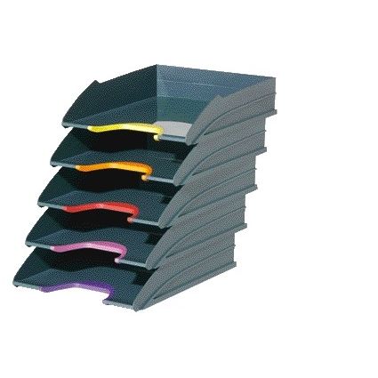Durable - Brievenbak varicolor 5 stuks