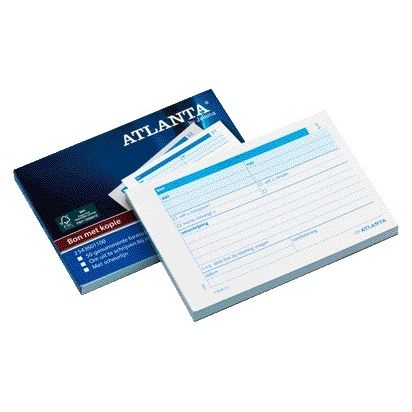 Atlanta - Libretto di ricevute Djois con copia carbone A6