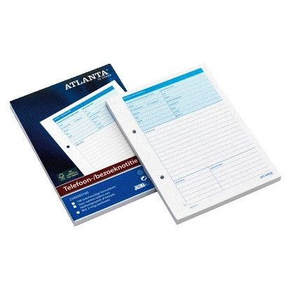 Quantore - Nota telefónica/de visita Djois A5 100 hojas | 5 piezas