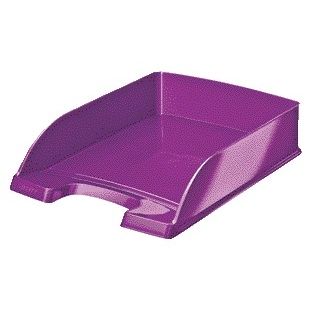 Leitz - Boîte aux lettres Wow A4 violet | 5 pièces