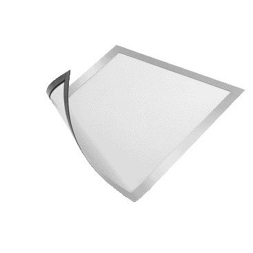 Durable - Duraframe 486923 magnetic A4 silver gray 5 pieces