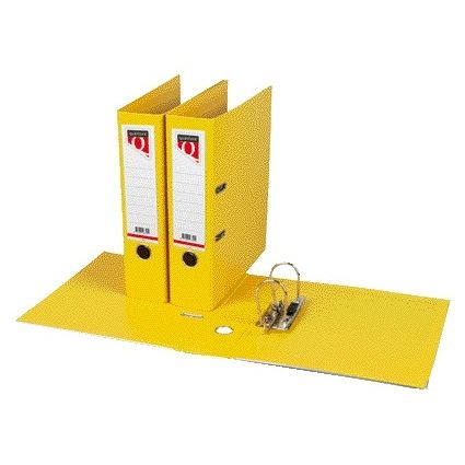 Quantore - Ordner A4 80mm PP geel | 10 stuks